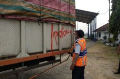 Overload Muatan, Belasan Truk Terjaring Razia UPPKB Balonggandu