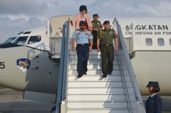 Panglima TNI Tiba di Rimba Air Force Base Brunei