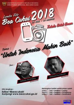 Bea Cukai  Gandeng Arbain Rambey dan Misbachul Munir Jadi Juri