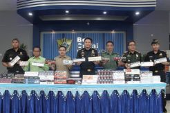 Bea Cukai Aceh Musnahkan Ratusan Ribu Batang Rokok Ilegal