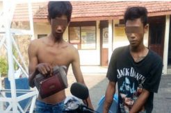 Dikejar Polisi, 2 Spesialis Jambret Jalanan Jatuh Nyungsep