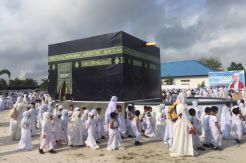 Tanamkan Sikap Religius, 1.327 Anak Ikuti Manasik Haji dan Umrah