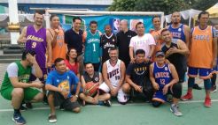 Sandiaga Uno Main Basket...