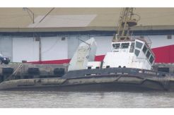 Kapal Tunda Milik Pelindo-1 Nyaris Tenggelam di Pelabuhan Belawan