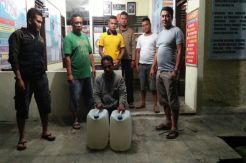 Tekan Kriminalitas, Polres Nias Selatan Sita 610 Liter Miras Suling