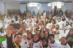 Siswa-siswi dari 100 SD se-Jabodetabek Dukung Atlet Asian Games