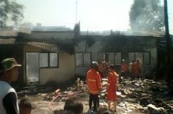 Gudang Limbah Pabrik Ludes Terbakar, Kerugian Capai Ratusan Juta