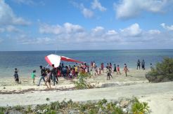 Pesawat Trike Aquilla Mendarat Darurat di Perairan Wakatobi