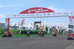 Resmi Dibuka, 60 Pembalap Unjuk Kebolehan di Sirkuit Pancing