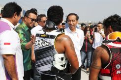 Jokowi Resmikan Venue Jetski dan Berlayar Asian Games 2018