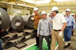Industri Baja Automotif USD300 Juta Beroperasi di Cilegon