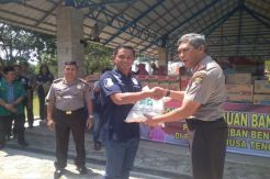 Warga dan Polda Babel Himpun Rp695 juta untuk Korban Gempa Lombok