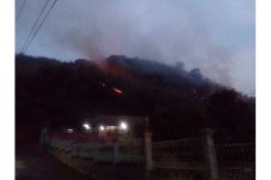 Kawasan Gunung Bohong di Perbatasan KBB-Cimahi Terbakar