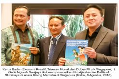 Battle of Surabaya Dipromosikan di Singapura