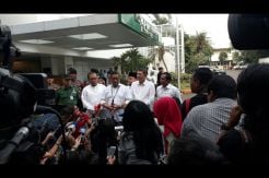 Sekjen Partai Pendukung Dampingi Jokowi-Maruf di RSPAD