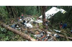 Pesawat Dimonim Hancur Menghantam Belantara Gunung Menuk