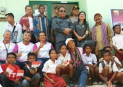 Enam BUMN Bedah Rumah 160 Veteran Integrasi Timtim di NTT