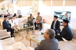 KH Maruf Amin Tiba di Arab Saudi