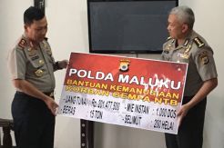 Peduli Korban Gempa Lombok, Polda Maluku Kirim Bantuan
