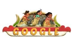 Ikut Ramaikan HUT Ke-73 RI, Google Hadirkan Doodle Balap Karung