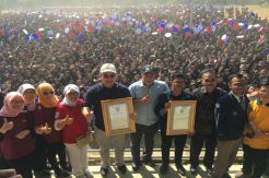 Mahasiswa Baru IPB Pecahkan Rekor 3D Formasi Tingkat Dunia