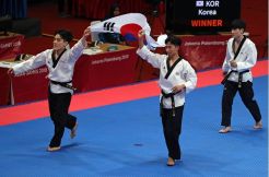 Korea Selatan Amankan Dua Emas di Hari Pertama Taekwondo