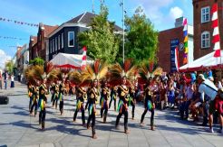 Warga Denmark Antusias Menonton Pertunjukan Tarian Khas Boyolali
