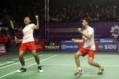 Susunan Pemain Partai Final Bulu Tangkis Putra Indonesia vs China