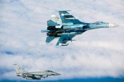 Jet Inggris Bayangi Pesawat Tempur Rusia di Atas Rumania