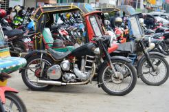 Becak Siantar, Motor Tempur Peninggalan Tentara Sekutu