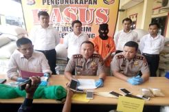 Polres Serang Bongkar Pabrik Ketumbar Dioplos Pemutih Lantai