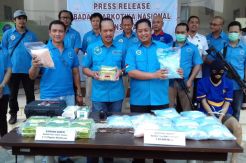BNN Gagalkan Penyelundupan 7 Kg Sabu-Sabu dan 63.000 Ekstasi