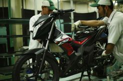 Honda Sonic 150R Diguyur Warna Baru dan Stripe Agresif