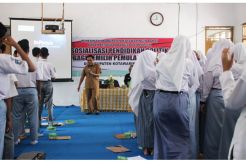 Kesbangpol Kobar Gelar Sosialisasi Pemilu 2019 bagi Para Pemilih Pemula