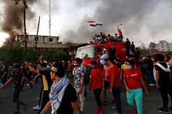 Demonstran Irak Serbu Perusahaan Rusia dan Sandera Karyawan