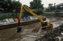 DKI Pilih Naturalisasi Sungai Ketimbang Estetika