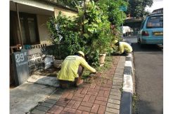 Targetkan Raih Adipura, Satgas Bina Marga Percantik Trotoar