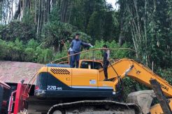 Helper Eskavator di Toraja Tewas Tersengat Listrik