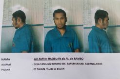 Siang Bolong, Napi Lapas Salambue Sidimpuan Kabur