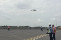 Operasi Water Bombing di Gunung Sumbing Terkendala Kabut Tebal