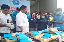 BNN Banten Musnahkan 7 Kg Sabu dan 65 Ribu Butir Ekstasi