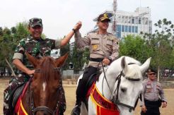 Naik Kuda, TNI-Polri Operasi Amankan Pilpres Setahun Lebih