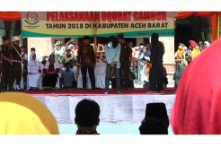 19 Warga Aceh Barat Dieksekusi Cambuk Dimuka Umum
