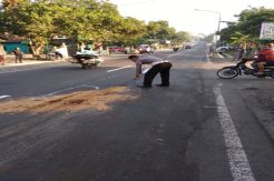 Diduga Korban Tabrak Lari, Pemotor Tewas Mengenaskan