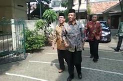Datang ke Kediaman Istri Gus Dur, Mahfud MD: Mau Ada Tamu dari NU