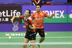 Kalahkan Rekan Sepelatnas, Hafiz/Gloria Segel Tempat di Perempat Final