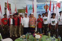 Masuk Bengkulu, Tim Kirab Satu Negeri Disambut Ribuan Warga