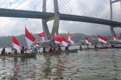 Hari Kesaktian Pancasila, Penyerahan Pataka Merah Putih Digelar di Laut