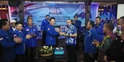 Badan Kesbangpol Kobar Hadiri Rakor Partai Demokrat Kalteng