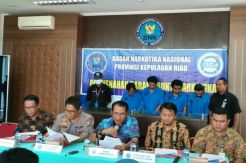 BNN Kepri Musnahkan Sabu-sabu Seberat 2 Kg